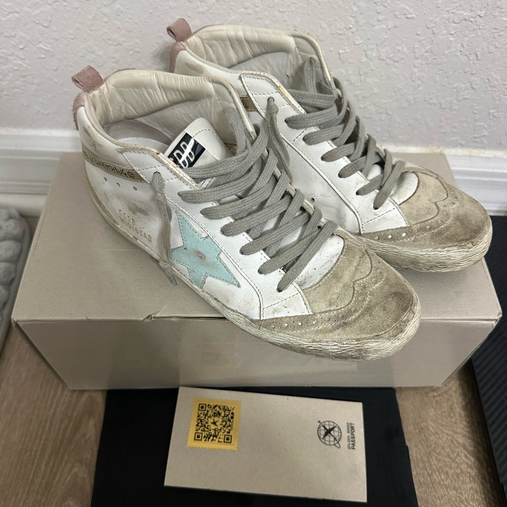 Golden Goose mid star sneakers